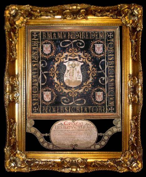 framed  unknow artist Franciscan Archbishop, ta009-2